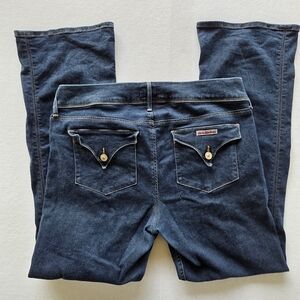 Hudson Jeans Medium Blue Flare Denim